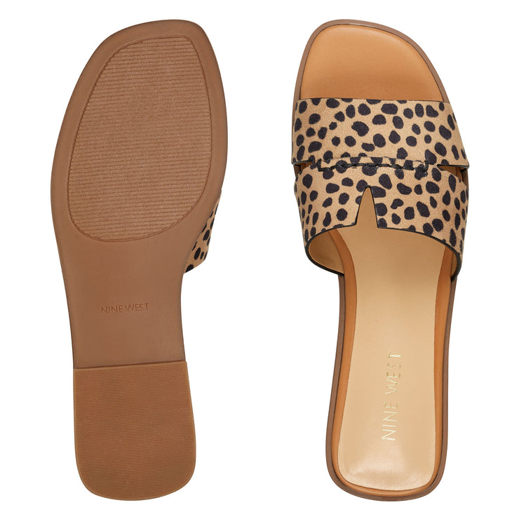 Sandalias para mujer Granda Leopard